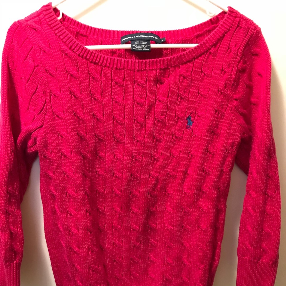 Ralph Lauren pink sweater